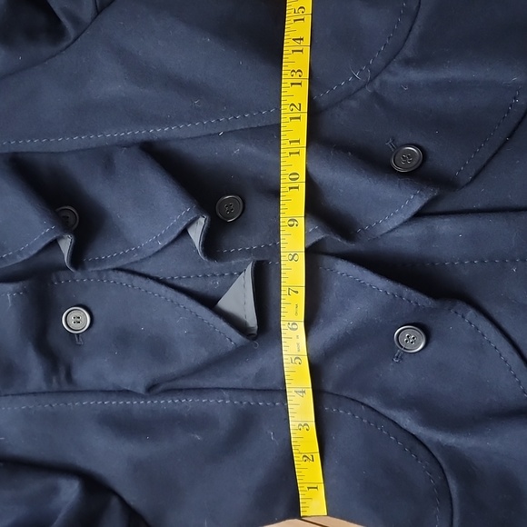 BCBGMaxAzria Navy Pea Coat - Picture 12 of 12